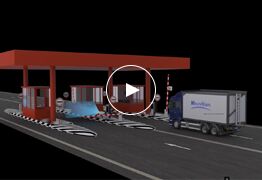 Port vehicle and container inspection application